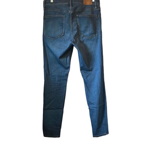 Madewell High Rise Skinny Jeans Dark Wash Women's Denim Pants - Picture 7 of 7